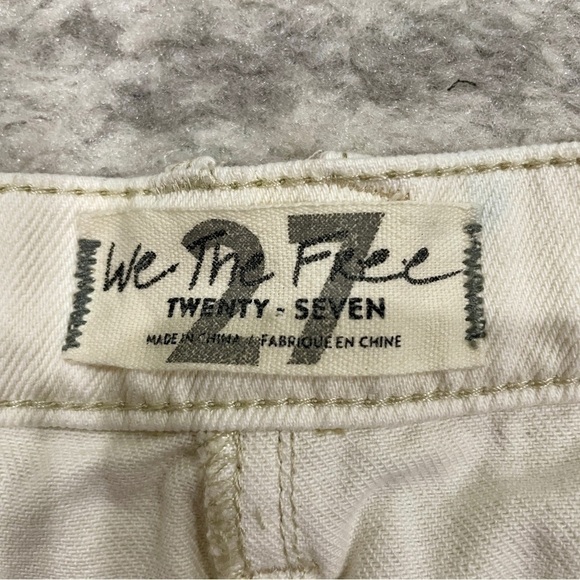 Free People Brea Cut Off Denim Skirt - Picture 10 of 15